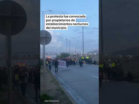 Protestas en Soacha causan trancón en la autopista sur | El Espectador