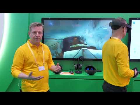 Real-time eXtended Reality Multimedia RXRM demo at MWC23