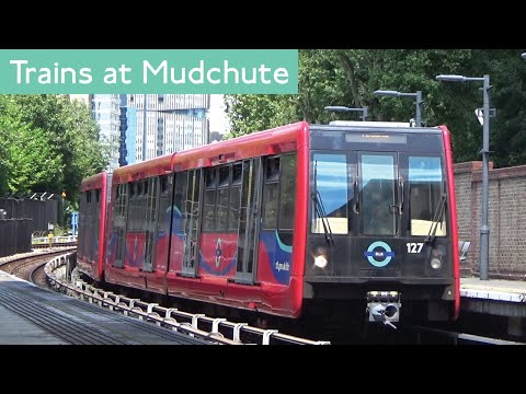 DLR Trains At Mudchute