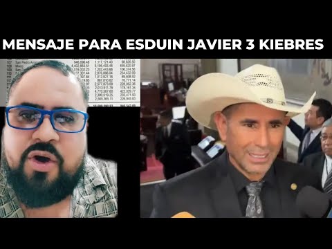 VIDEO DIRIGIDO PARA ESDUIN JAVIER 3 KIEBRES PARA QUE PRESENTE UNA INICIATIVA DE LEY, GUATEMALA
