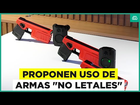 Proponen uso de armas no letales en Chile: Buscan que policías usen taser con electroshock