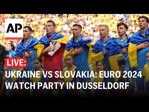 Ukraine vs Slovakia LIVE: Euro 2024 watch party in Dusseldorf