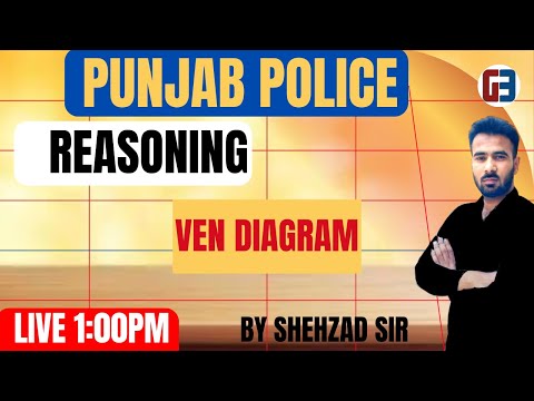 PSSSB VENN DIAGRAM PART 2 || BASIC CONCEPT  ||REASONING FOR PUNJAB POLICE |PUNJAB POLICE-VDO-CLERK