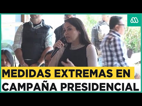Medidas extremas en Ecuador: Candidata hace campaña con escolta militar y chaleco antibalas