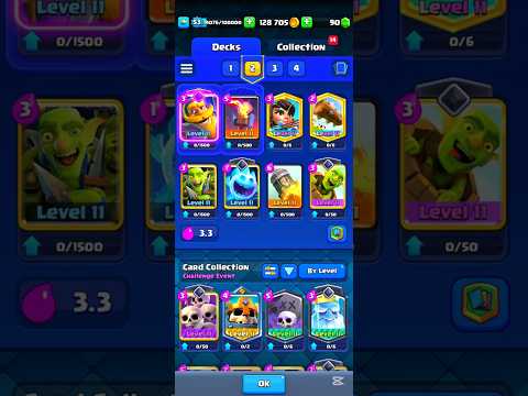 3.3 Elixir 💧 Log Bait with Gas Gas Music #clashroyale #viral #gameplay #gaming #supercell #logbait