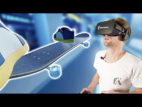 THIS is a HOVERBOARD - Skateboarding in VR