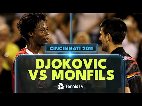 Novak Djokovic vs Gael Monfils | Cincinnati 2011 Extended Highlights