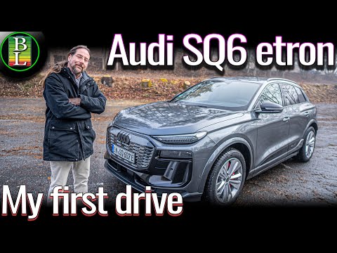 My first drive in the Audi SQ6 etron