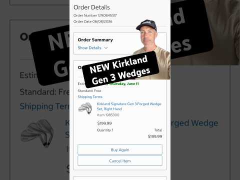 NEW Kirkland Gen 3 Wedges JUST DROPPED! #kirkland #costco #golfclubs