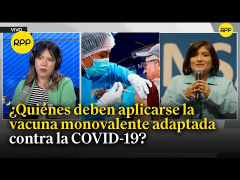 COVID-19: Inicia la aplicación de la vacuna monovalente adaptada
