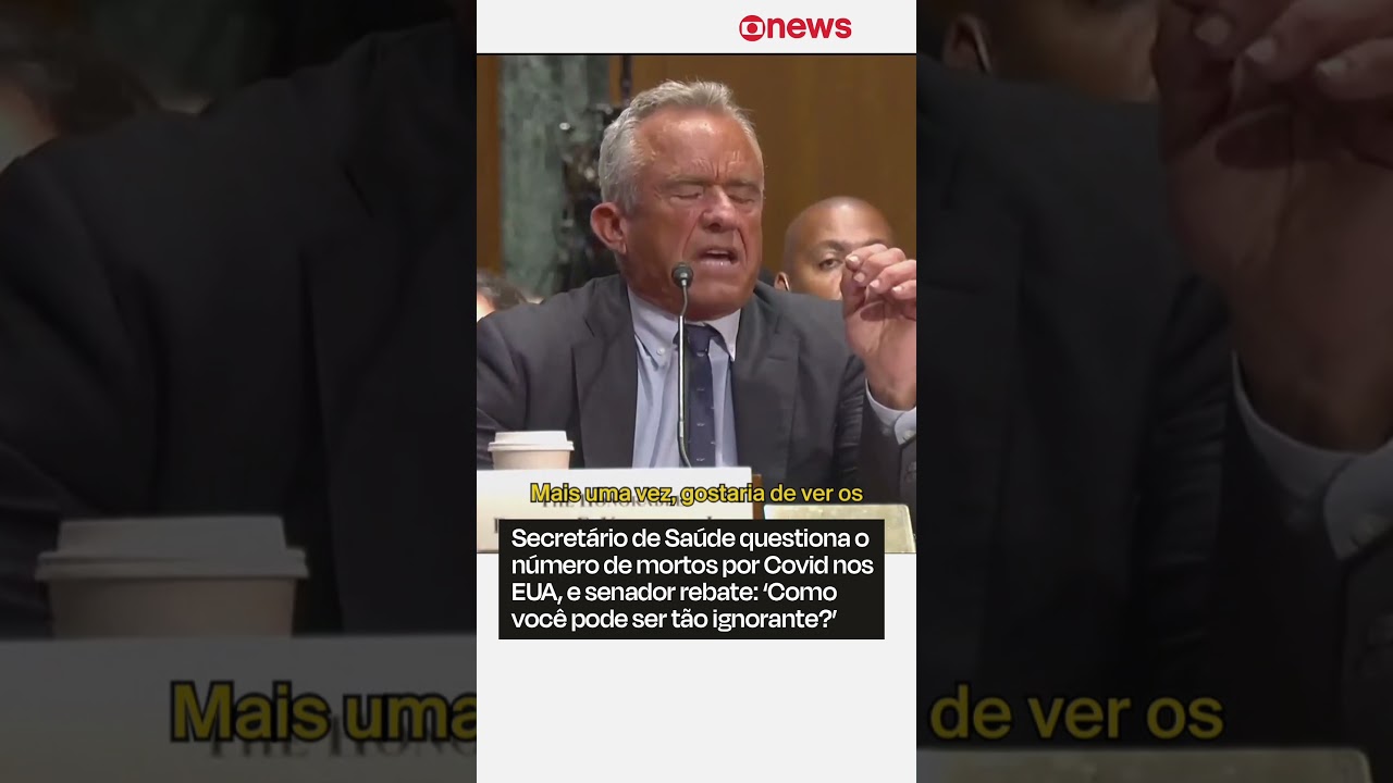 Como você pode ser tão ignorante diz senador a Robert Kennedy Jr