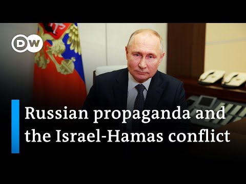 Russian television has been quick to exploit the Israel-Hamas conflict | DW News