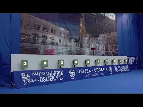 Shooting 🔫 Final Air Pistol Team Men - ISSF GP 10m, Osijek, Croatia (22.01.2022)