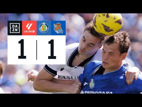 Getafe CF vs Real Sociedad (1-1) | Resumen y goles | Highlights LALIGA EA SPORTS