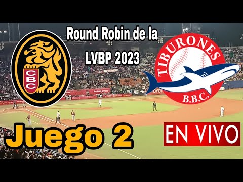 Donde ver Leones del Caracas vs. Tiburones de La Guaira en vivo, juego 2 Round Robin de la LVBP 2023