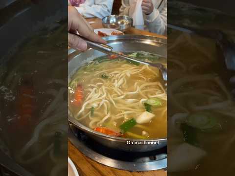 홍두깨칼국수foodfoodvlogkoreanfoo