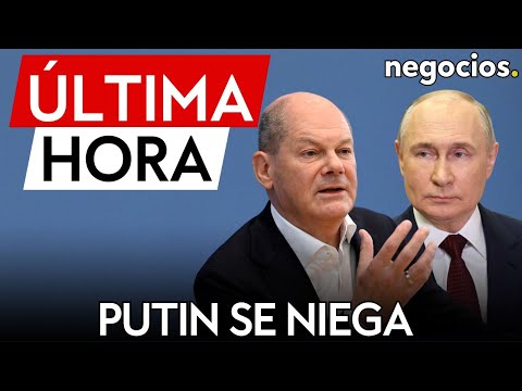 ÚLTIMA HORA | Putin se niega a mantener una conversación de paz con Alemania sobre Ucrania