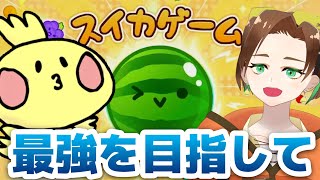 【 #スイカゲーム 】プロに教わって最強を目指す配信。