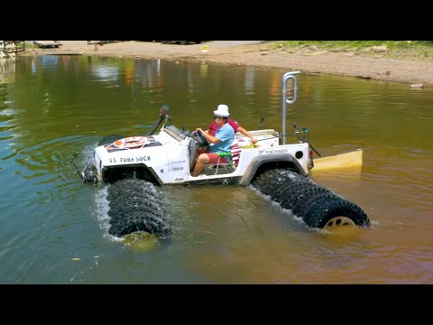 This Jeep Can SWIM! Best of "Tubesock" the Underwater Jeep | Dirt Every Day