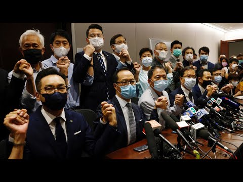 Hong Kong : l'ensemble des députés pro-démocratie va démissionner