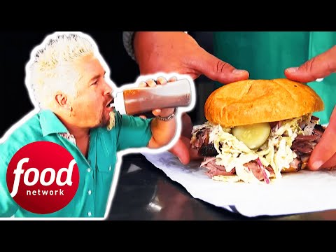 Guy Fieri Visits One Of Baltimore’s Most Popular Food Trucks | Diners Drive-Ins & Dives