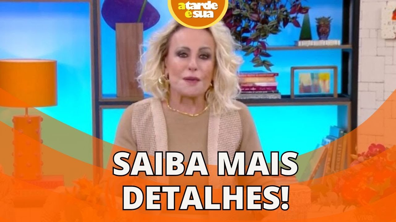 Ana Maria Braga pode sair do ‘Mais Você a qualquer momento, diz colunista