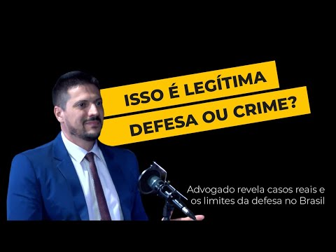 Isso é Legítima Defesa ou Crime? | Dr. Diego Emanuel | EP#30