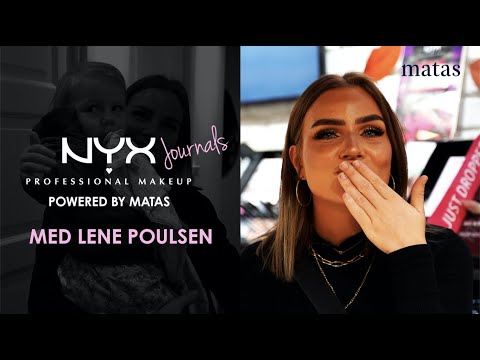 Makeup med Beauty Advisor Lene │A day in the life│NYX Professional Makeup Journals Powered by Matas