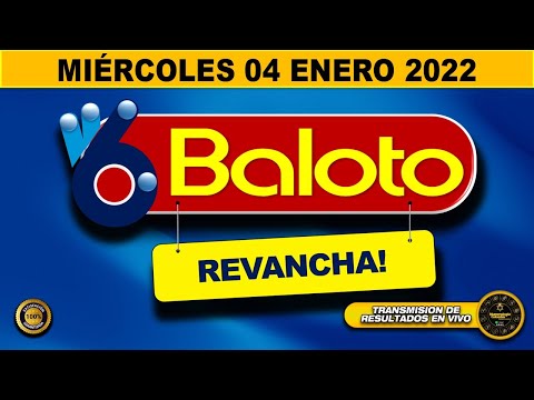 Resultado BALOTO ?del MIÉRCOLES 04 de ENERO de 2023 (ULTIMO SORTEO DE HOY) l