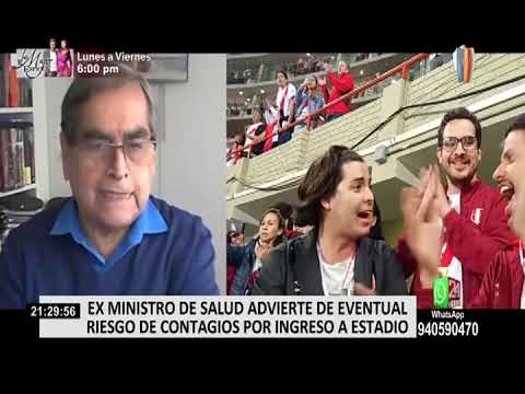 Exministro Óscar Ugarte advierte riesgo por reapertura del Estadio Nacional al público