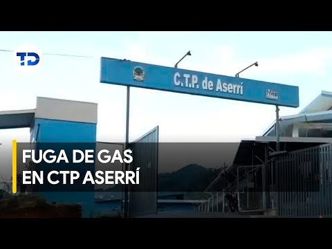 Siete estudiantes resultaron afectados por fuga de gas en CTP Aserrí