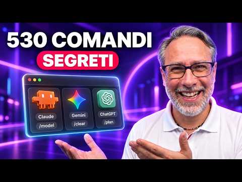 🔥 GRATIS 530 comandi per Claude, Gemini e ChatGPT TUTTI in un'unica App