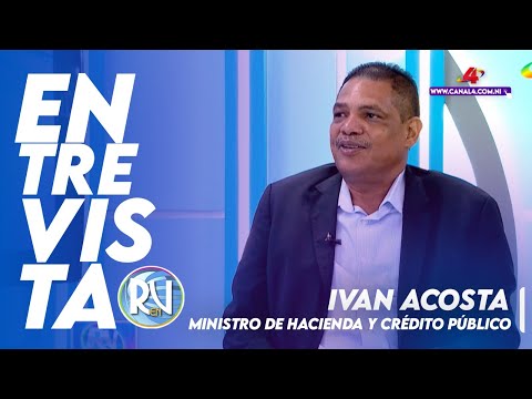 Ministro de Hacienda, Iván Acosta en la Revista En Vivo con Alberto Mora – 17 de abril del 2023