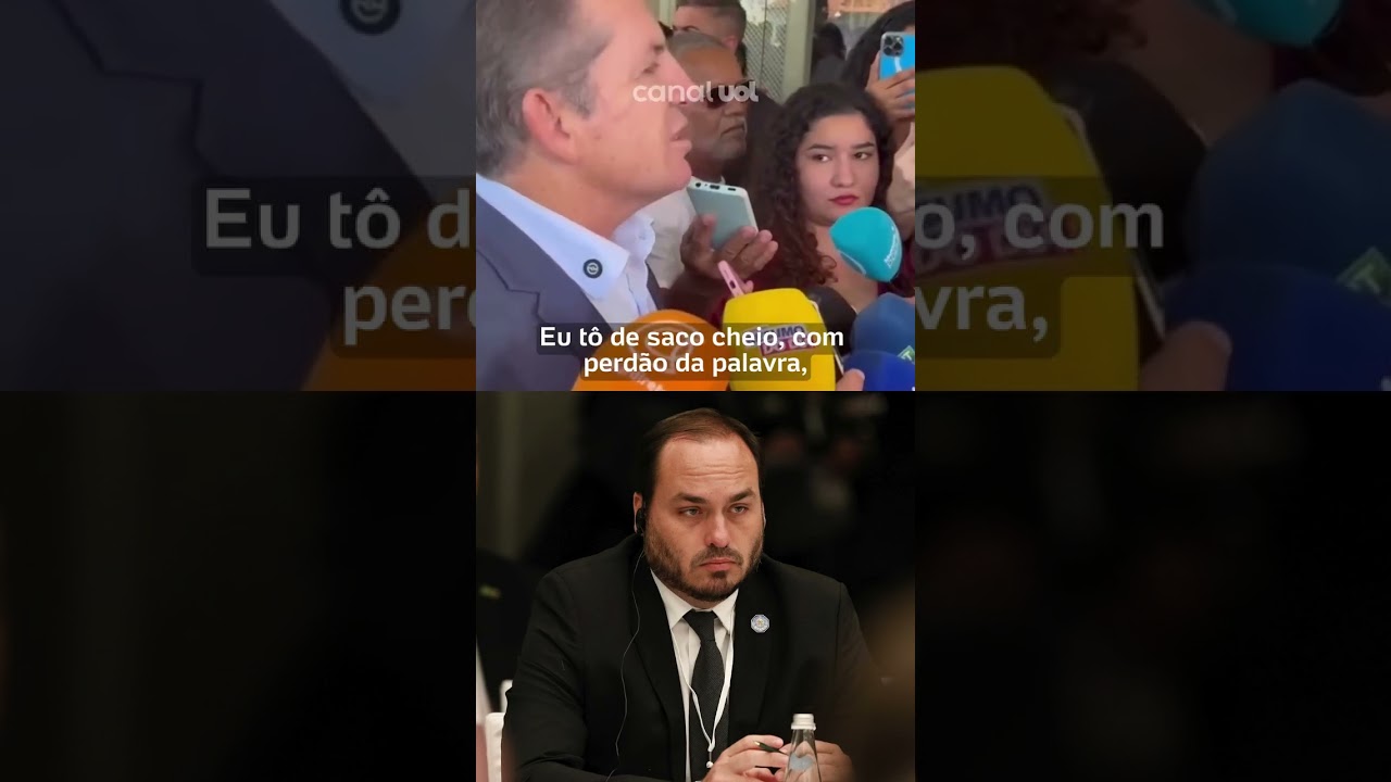 Carlos Bolsonaro fala pela boca o que deveria sair por outro lugar diz Mauro Mendes