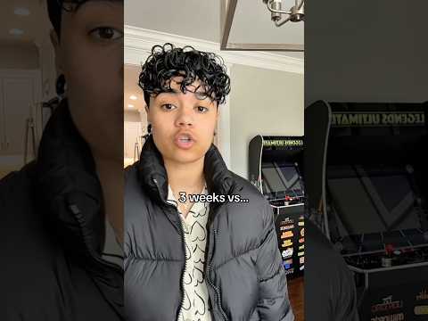 The difference is WILD😳😅 #shorts