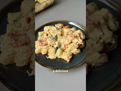 IDEA DE COMIDA EXPRESS CON ÑOQUIS 🤤 #cenasaludable