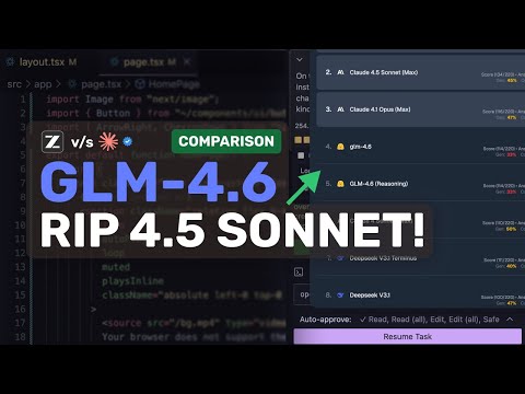 GLM-4.6 (I got Early Access) V/S Claude 4.5 Sonnet: Which is the best CODING LLM?