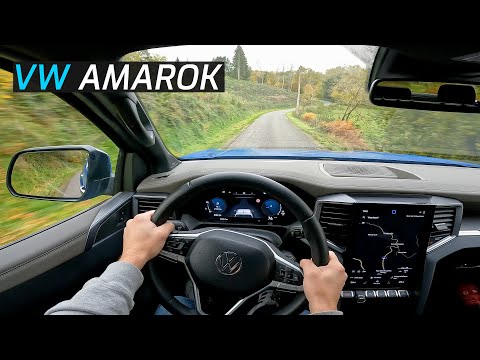VW AMAROK 3.0 TDI V6 2023 240 HP POV TEST DRIVE