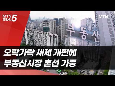 오락가락 세제 개편에 부동산시장 혼선 가중 / 머니투데이방송 (뉴스)