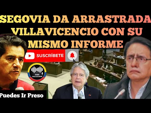 BRUNO SEGOVIA DA SEVERA ARRASTRADA AL DENUNCIOLOGO VILLAVICENCIO CON SU MISMO INFORME NOTICIAS RFE