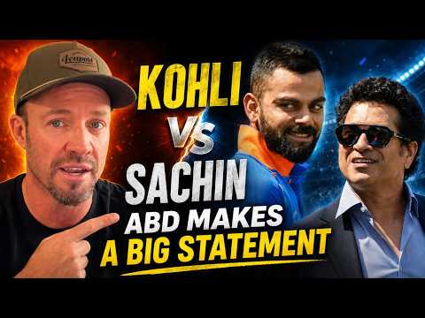 AB de Villiers Ignites Sachin vs Kohli Debate! Who Is Really Better Overseas?