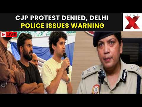 Delhi Protest Live : Delhi Police Denies CJP Protest <strong>Permission</strong> At Jantar Mantar, Cites Late Notice