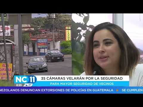 Nuevas cámaras de vigilancia en Santo Domingo de Heredia