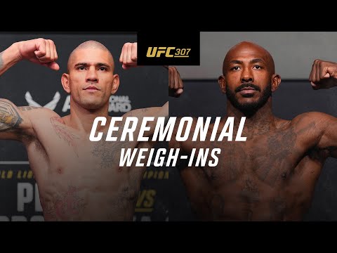 UFC 307: Ceremonial Weigh-In