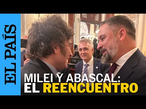 MILEI | Milei se reencuentra con Abascal en Madrid para recibir el premio Juan de Mariana | EL PAÍS