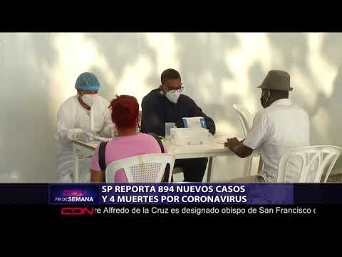 Salud Pública reporta 894 nuevos casos y cuatro muertes por coronavirus