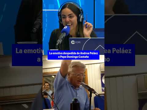La emotiva despedida de Andrea Peláez a Pepe Domingo Castaño: Perdí la perspectiva de quien eras