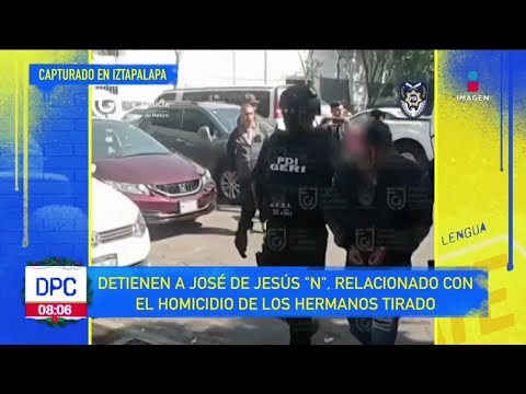 Detuvieron al presunto asesino material de los Tirado