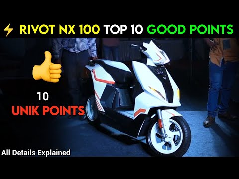 ⚡Rivot NX 100 Top 10 Unik Good Point | जो किसीभी EV में नहीं मिलेगा | Rivot motors | ride with mayur