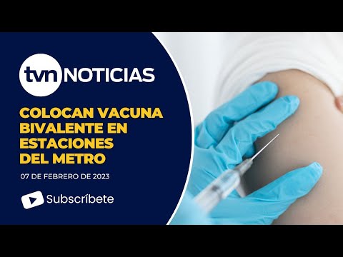 Colocan vacuna bivalente en estaciones del metro